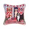 18" x 18" Dog Caravan 4th of July Patriotic, Printed Cotton Square Throw Pillow Large